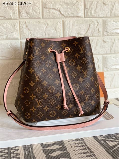 lv pink bucket bag|louis vuitton neonoe bucket bag.